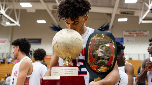 Columbus Harvard Westlake boys basketball Les Schwab Invitational December 30 2023 Naji Saker 2 -Southridge Harvard Westlake boys basketball Les Schwab Invitational postgame December 2023 Naji Saker-429